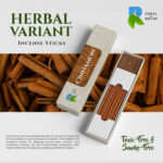 Cinnamon Incense Sticks: Pure Natural Aromatic Sticks for Relaxation and Home Fragrance