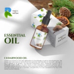 Aromatic Cedarwood Essential Oil - For Relaxation & Wellness
