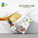 Organic Nutmeg Essential Oil for Aromatherapy & Wellness