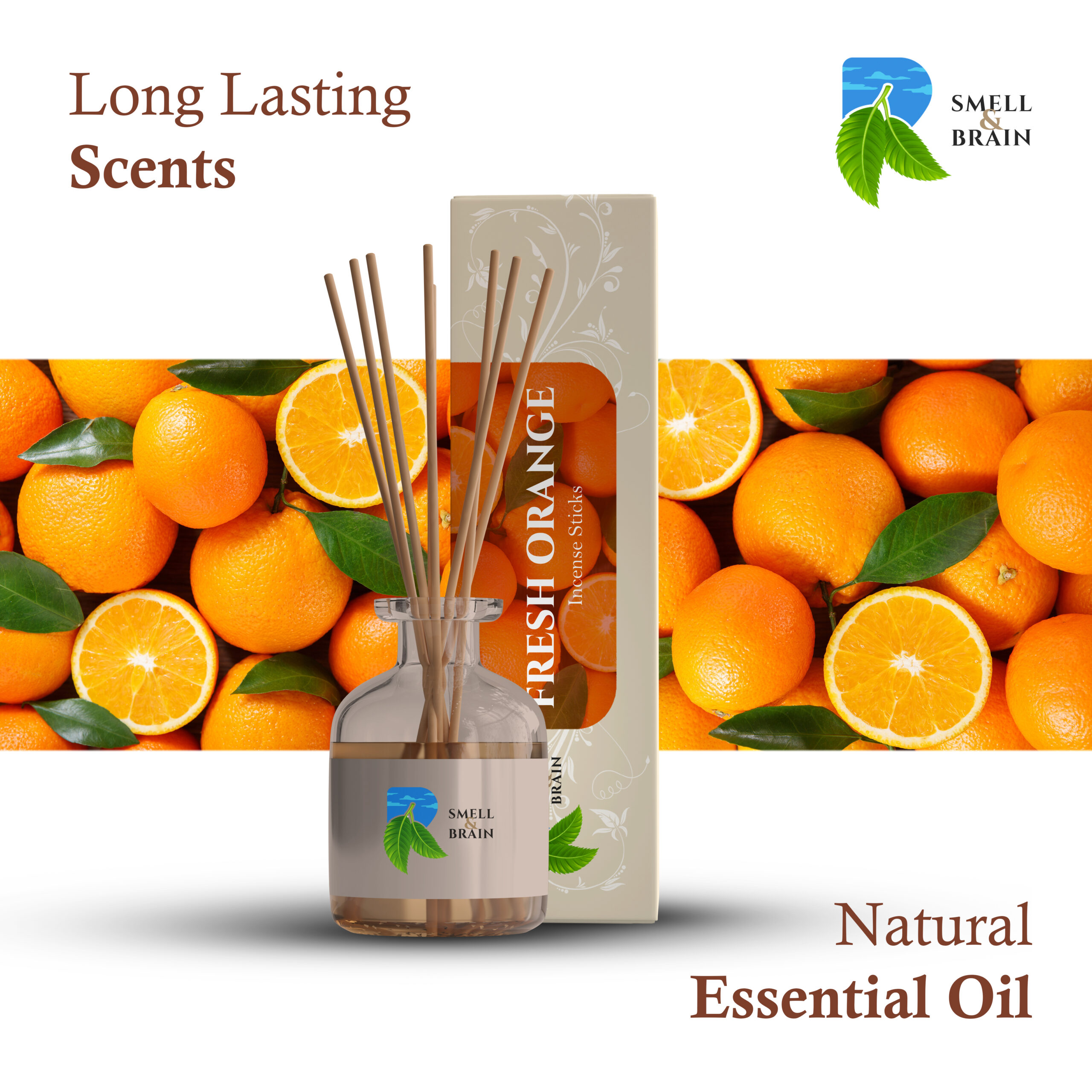 Incense stick Orange 3